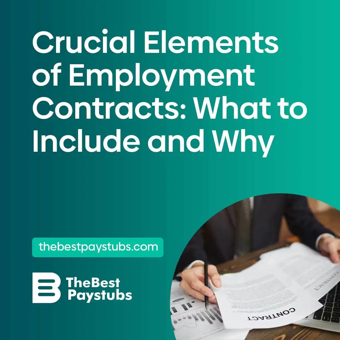 Crucial Elements Of Employment Contracts What To Include And Why