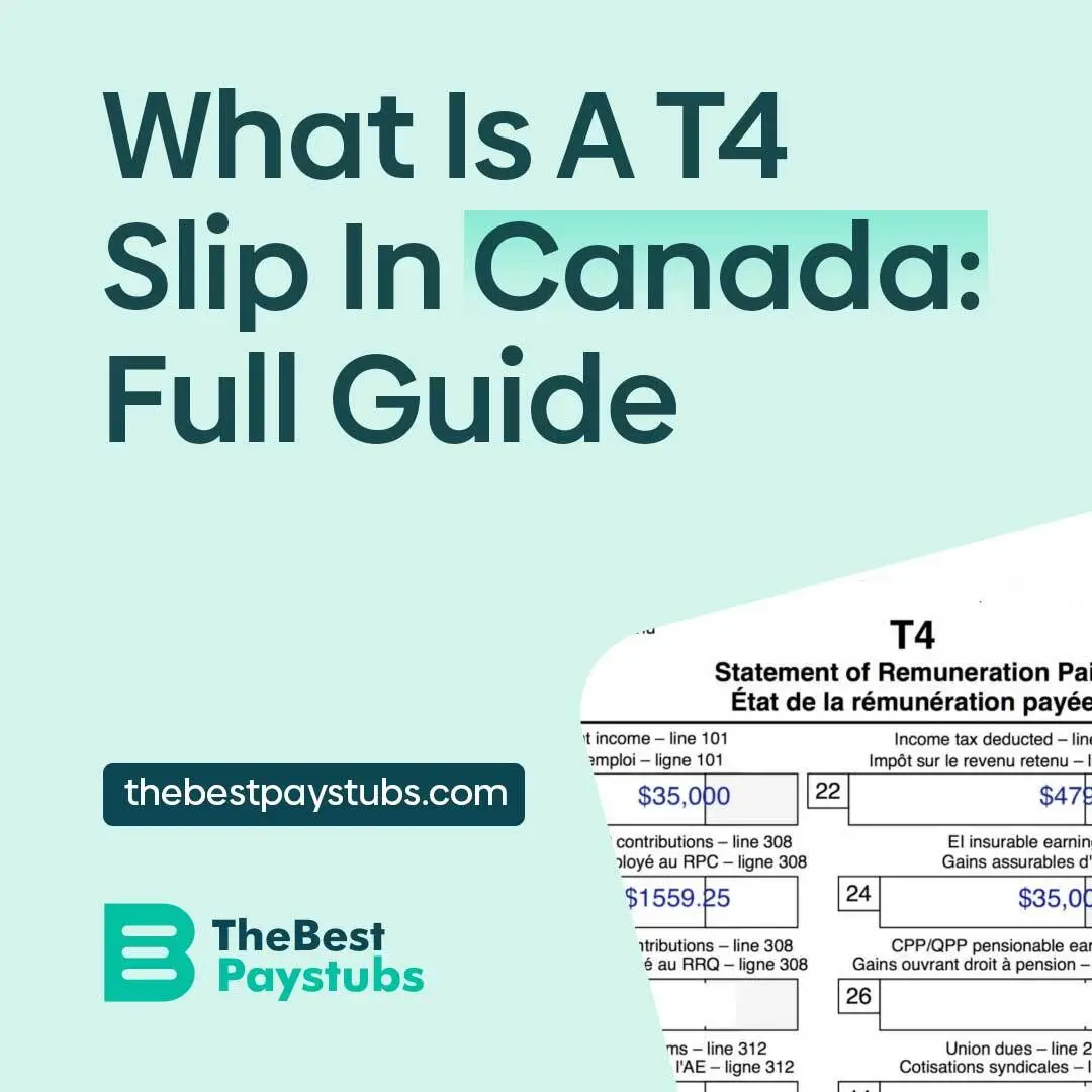 What Is A T4 Slip In Canada Full Guide 